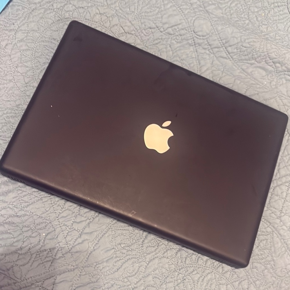 Apple Black Laptop with Sleek Design and Premium Finish